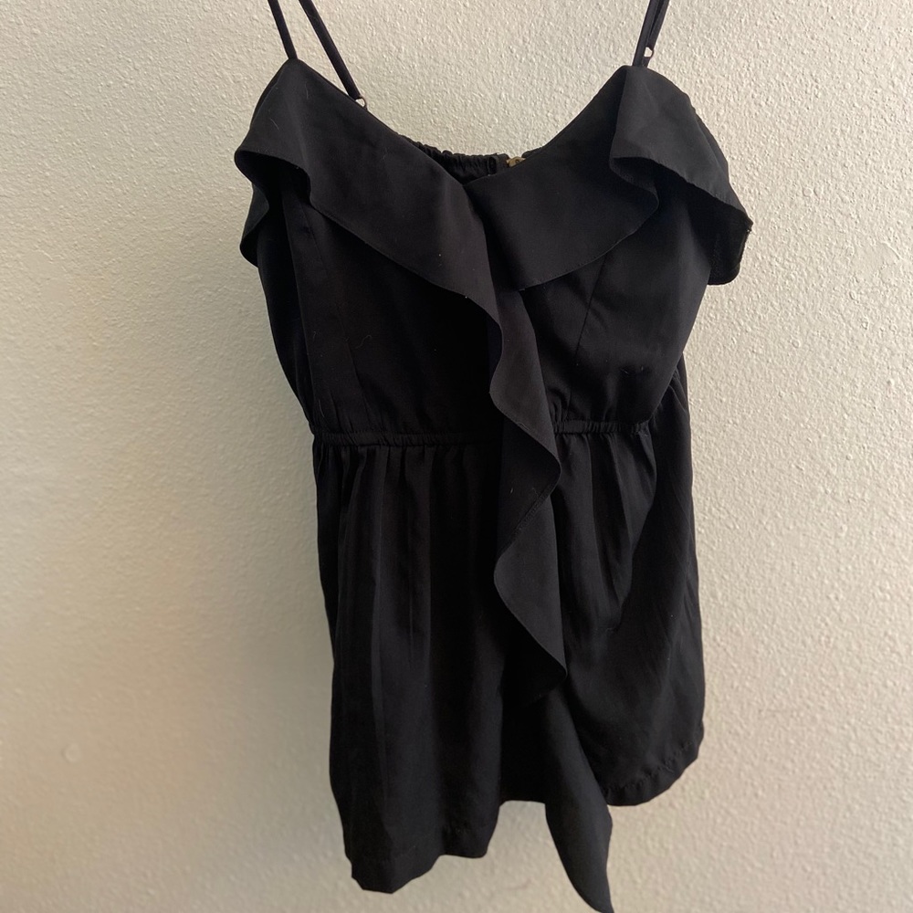 LG Black Billabong Spaghetti Strap Top